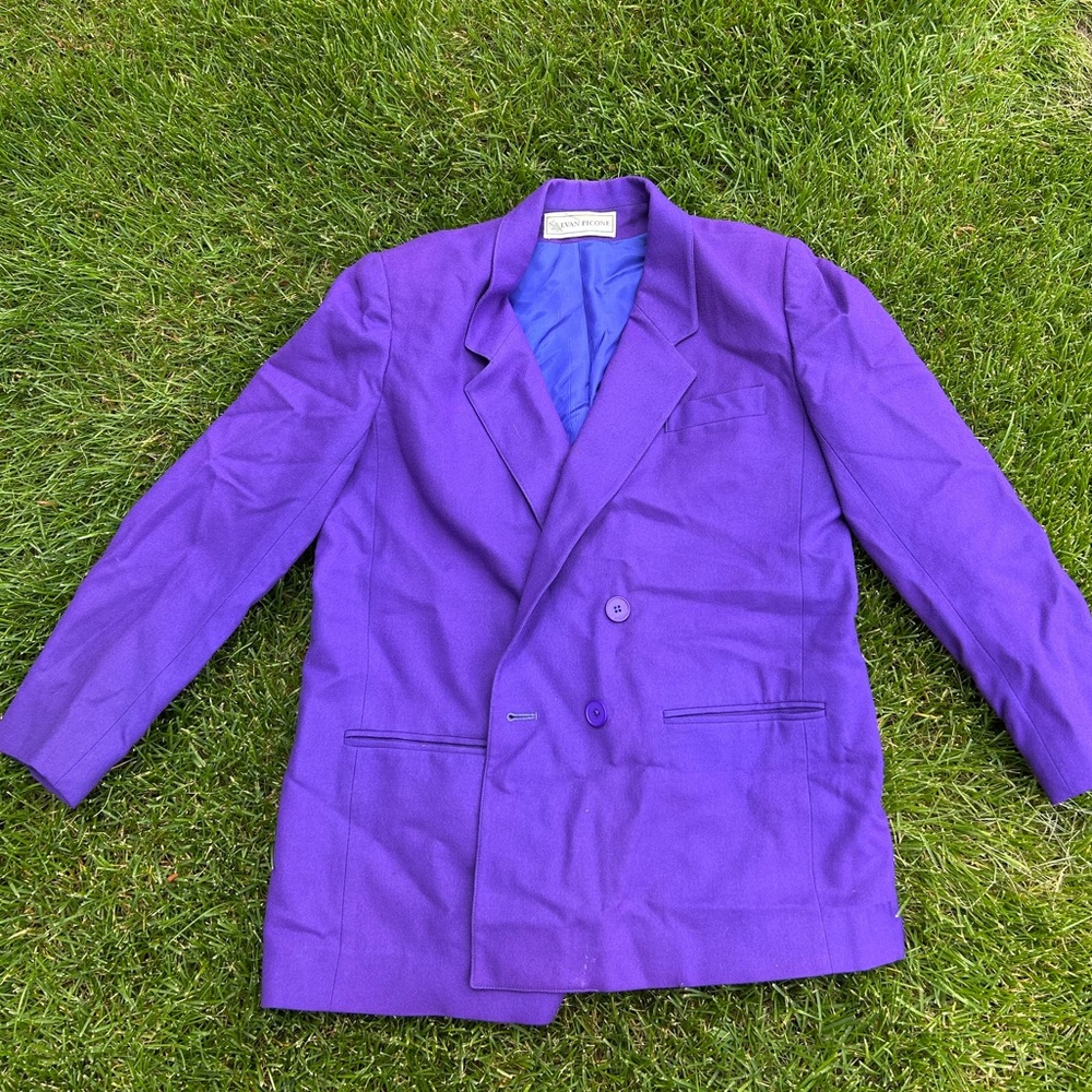 Evan Picone Purple Blazer